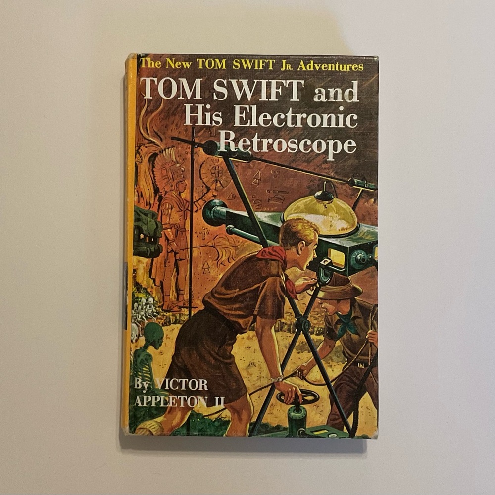Tom Swift and His Electronic Retroscope by Victor Appleton II Vintage HC 1959